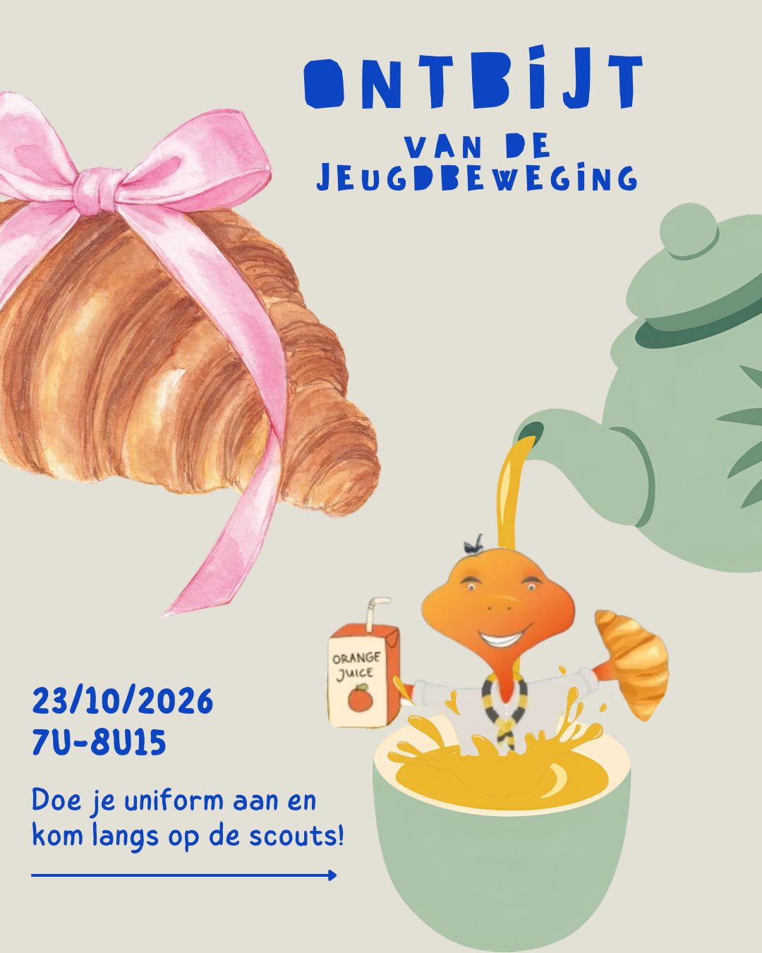 Ontbijt van de jeugdbeweging 2026